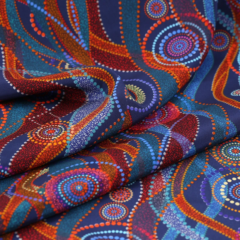 Летнее платье из ткани с цифровой печатью 19 дюймов 114 см ширина 16 | Дом и сад