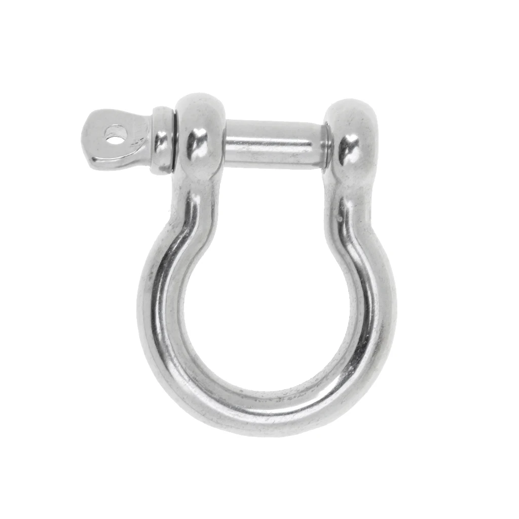 

8 Pcs Shackle With Screw Adjustable Pin Stainless Steel Buckle Boat