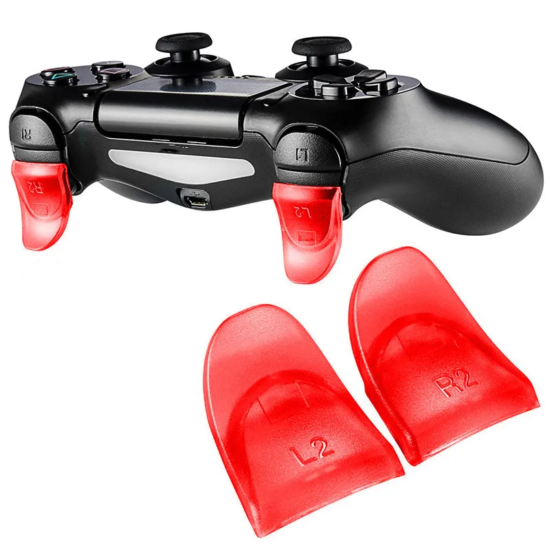 1 пара кнопок L2 R2 расширители триггера геймпад для PlayStation 4 PS4/PS4 Slim/Pro аксессуары