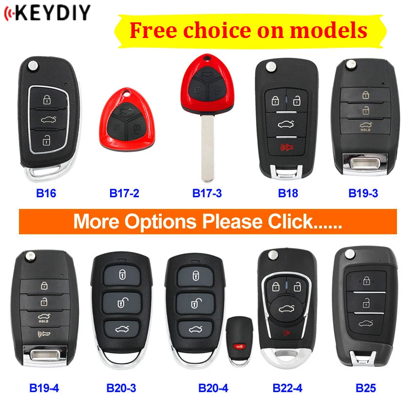 KEYDIY KD Автомобильный ключ с дистанционным управлением модель B16 телефон B18 для KD900