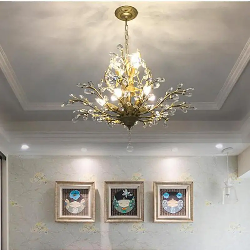 Современные прикроватные хрустальные светильники для балкона настенные отеля