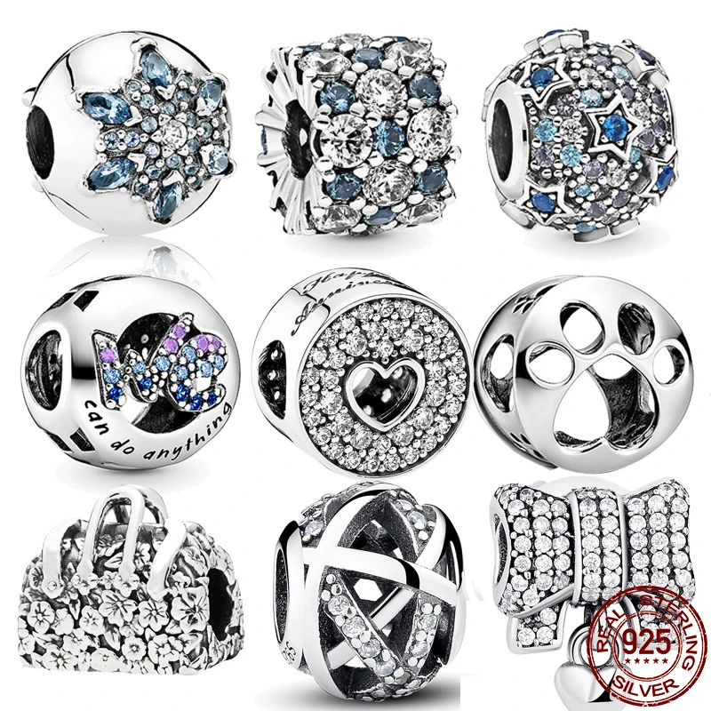 

Pandach 100% реальная фотосеребряная бусина с окислением цветка подходит для оригинального 3 мм фотоэлемента изготовления ювелирных изделий сво...