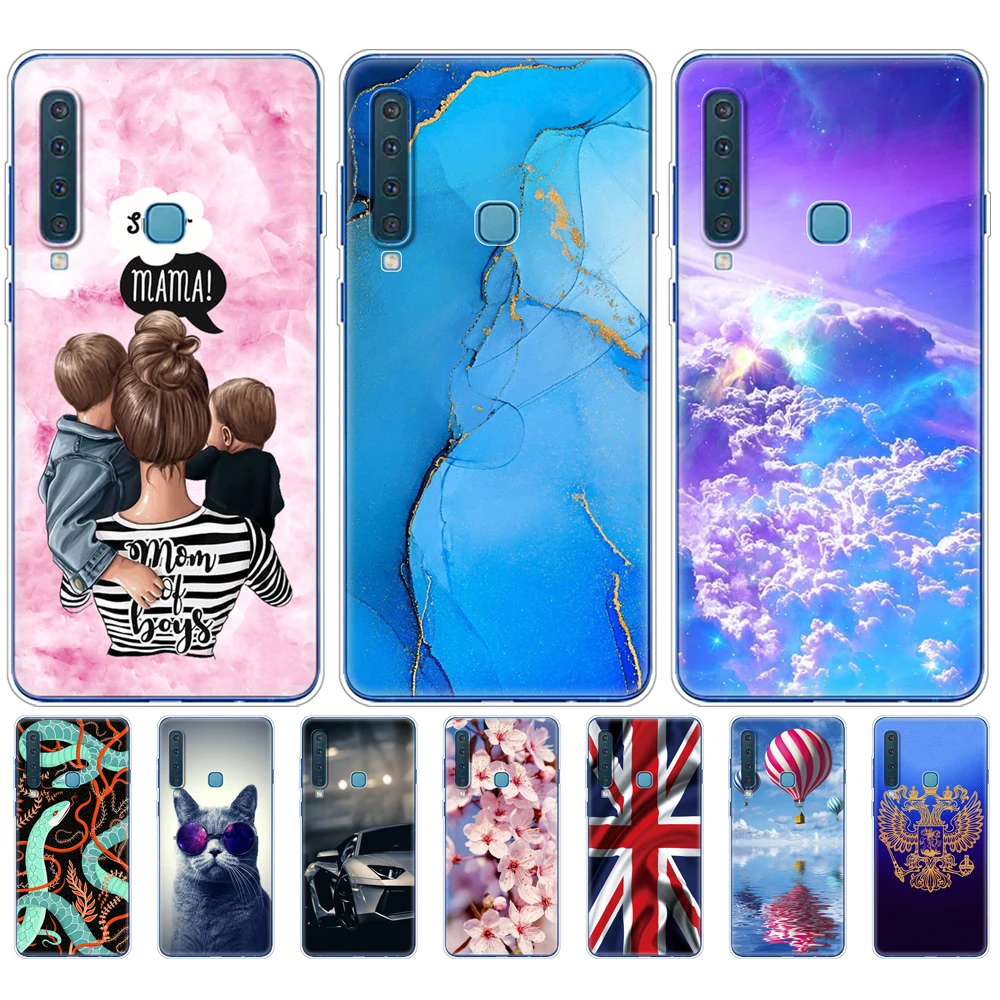 Чехол для Samsung Galaxy A9 2018 Силиконовый ТПУ чехол телефона Funda A 9 A920F A920 SM-A920F с