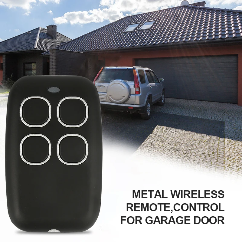 

Four New Garage Door Electric Door Remote Control 433 Mhz Duplicator Fixed Code Learning Code Type Remote Control