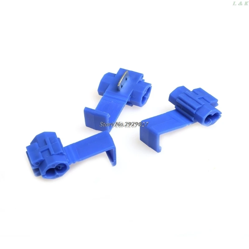 50 шт. проволочный замок на скотче электрический кабель соединитель быстрое