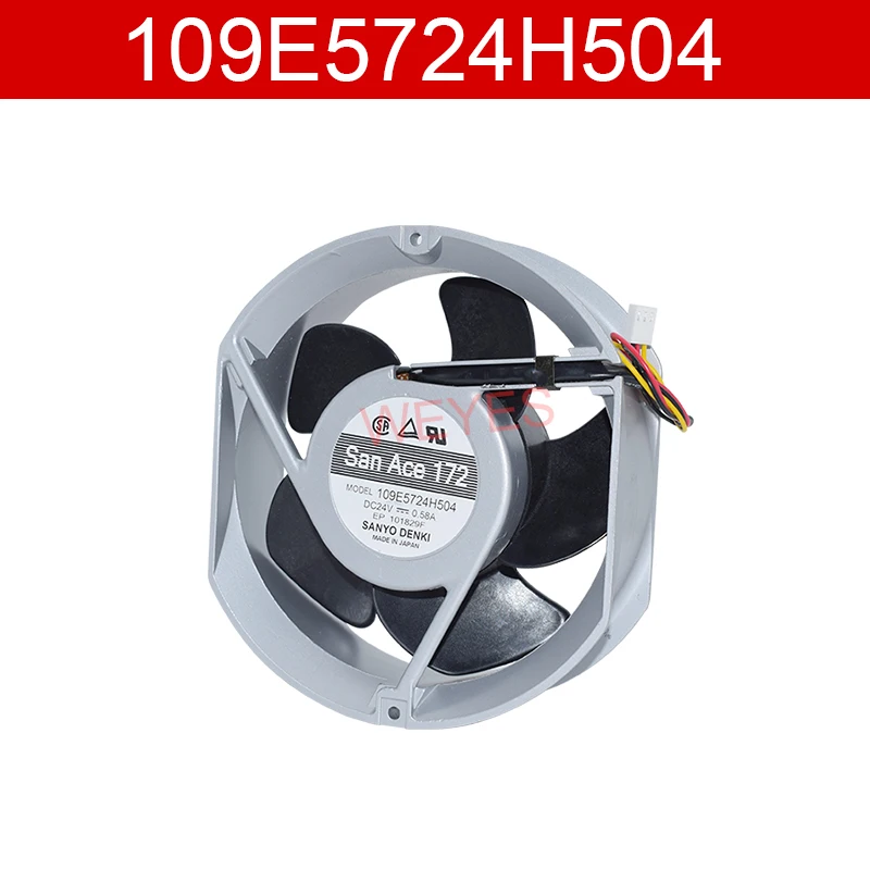 

Genuine For 109E5724H504 EP 101829F DC24V 0.58A 172*150*51 17CM Three Lines Cooling Fan