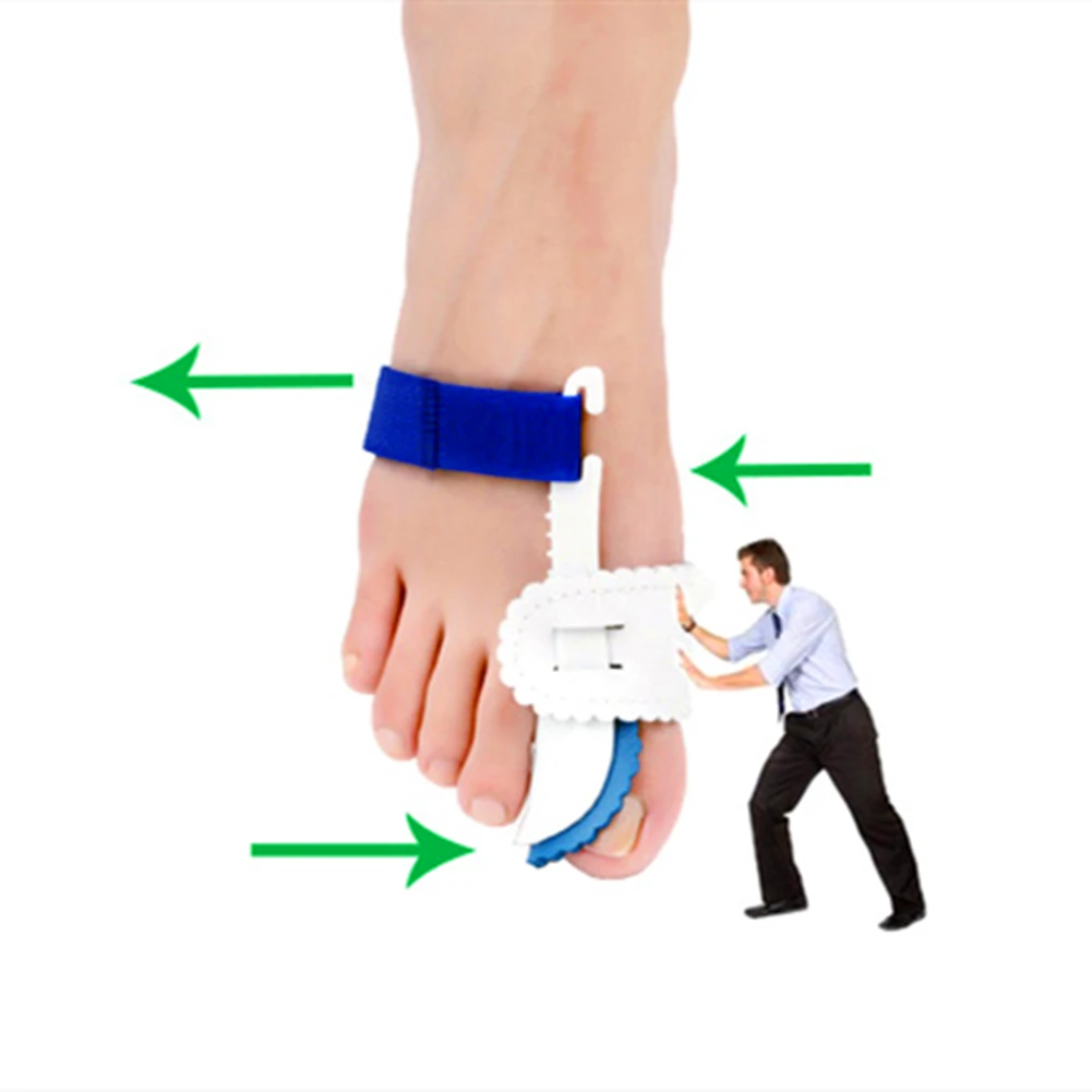 Ортопедическое устройство для ухода за ногами при вальгусной
