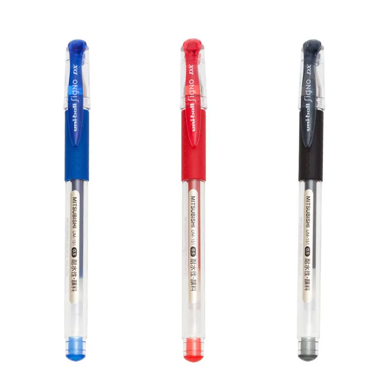 

UNI Gel Pen UM-151 0.38 mm Minimal Gel Ink Refill Replaceable Red Blue Black Uni Ball Signo School Writing Supplies 1 Piece