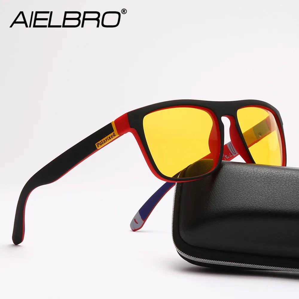 AIELBRO 2021 New Brand Glasses Men Cycling Fishing Sunglasses Goggles Hiking Driving Eyewear Sport Women |