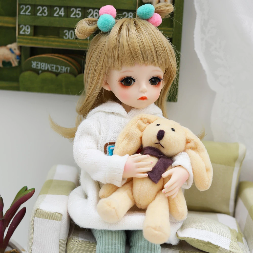 Bjd кукла 30 см подарки для девочки 18 суставов кукла с одеждой DIY кукла лучшие подарки для девочки ручной работы игрушка косметика