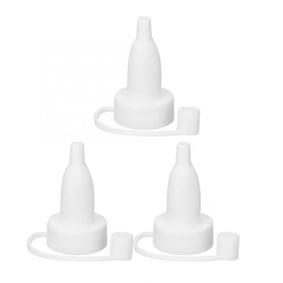 6 шт. 20 мм жидкая капельница верхняя крышка головка профессиональная белая