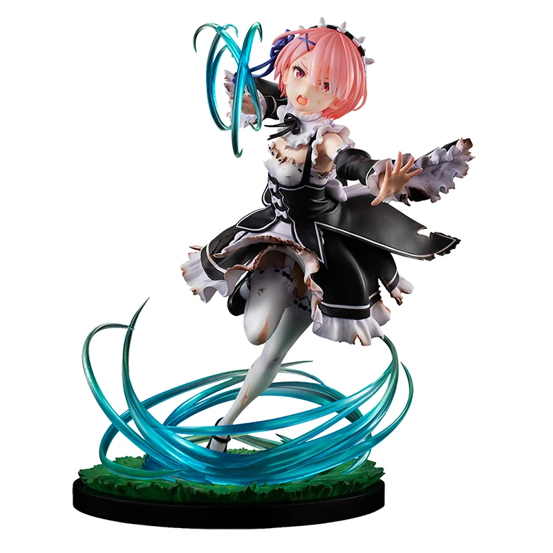 

Pre-Sale Re:life In A Different World From Zero Ram Battle of Rozval Anime Figures Collectible Model Toys Pvc Model Cartoon Toys