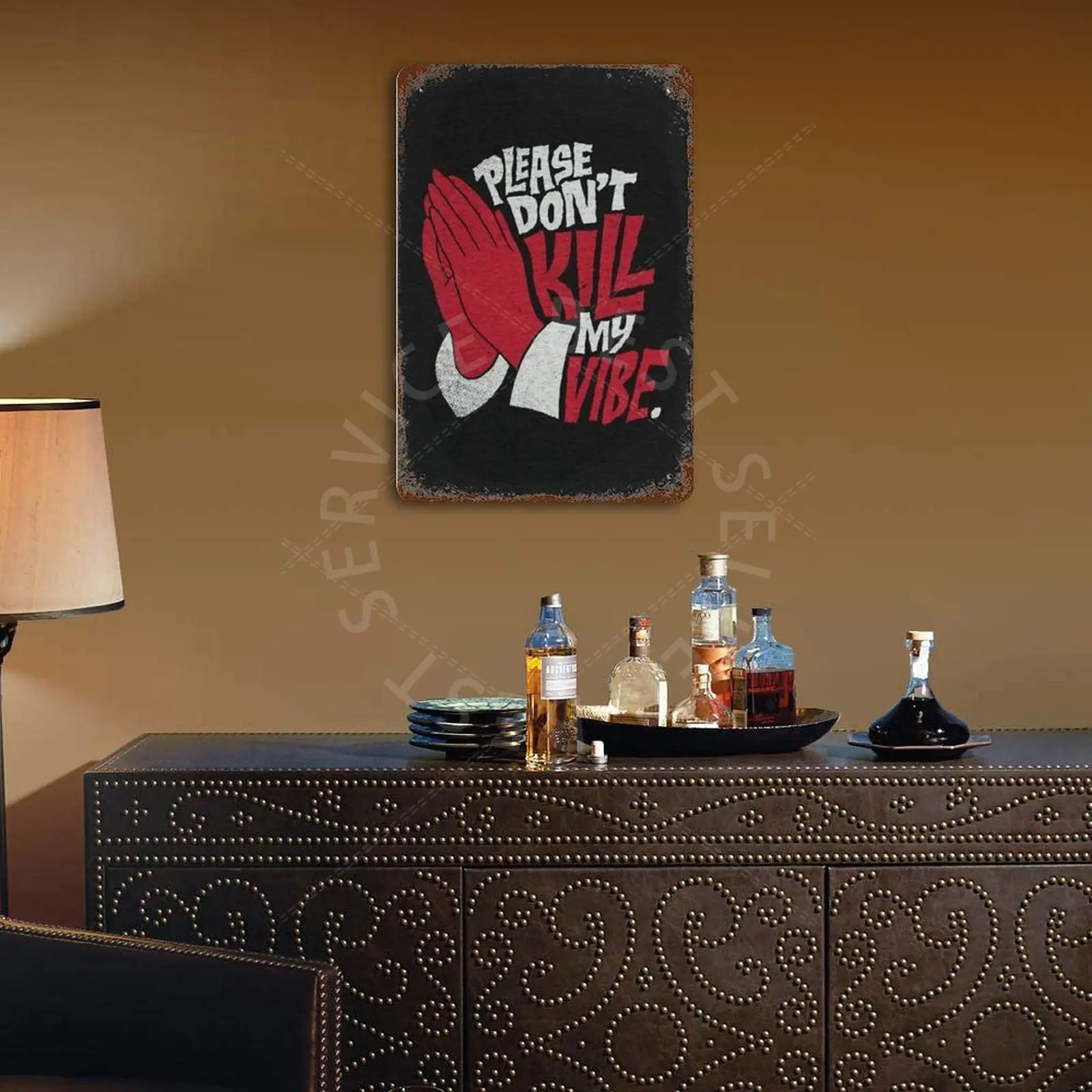 

Please Don't Kill My Vintage Metal Tin Signs Plaque Wall Poster Retro Plate Iron Painting Bar Club Pub Home Decor