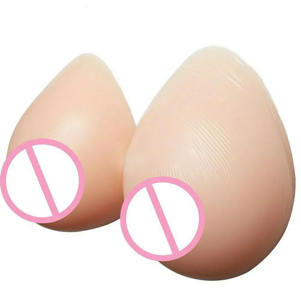 3200g Silicone Breast Self-adhesive High Quality Transgender Crossdresser Simulation Breast Woman Chest Enhancer Free Shipping
