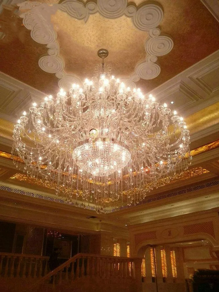 Светодиодный светильник Grand Hotel хрустальная люстра для лобби большая