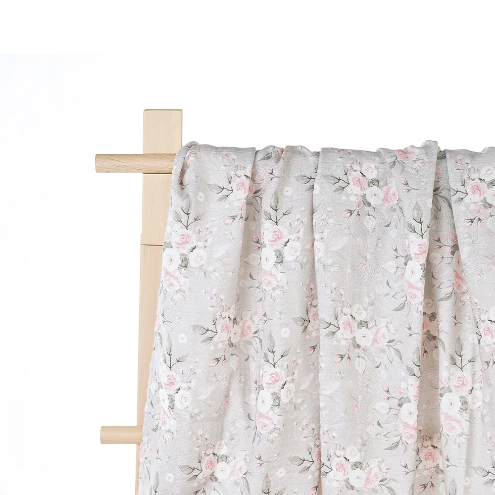 

Happyflute High Density Muslin Premier Quality Digital Print Baby Swaddle Blanket