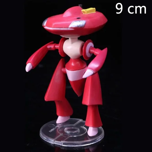 9cm Большой размер X Y Hydreigon Entei Genesect Raichu pika аниме экшн& toyp Покемон Фигурки Коллекция Модель игрушки подвижная база - Цвет: 9cm