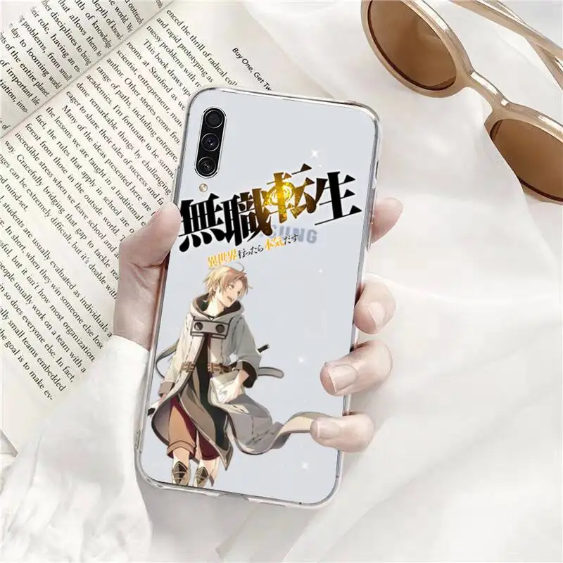 

Mushoku Tensei Jobless Reincarnation Phone Case Transparent For Samsung Galaxy A71 A21s S8 S9 S10 plus note 20 ultra