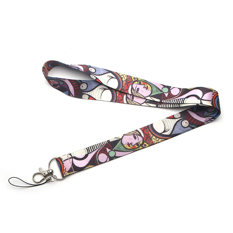 Брелок для ключей с рисунком Пабло Пикассо аксессуар безопасной идентификации