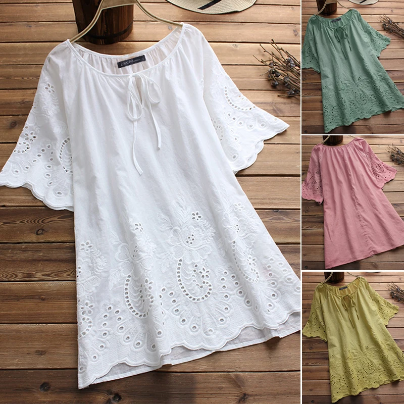 2021 женское повседневное Открытое платье с круглым вырезом из хлопка и льна