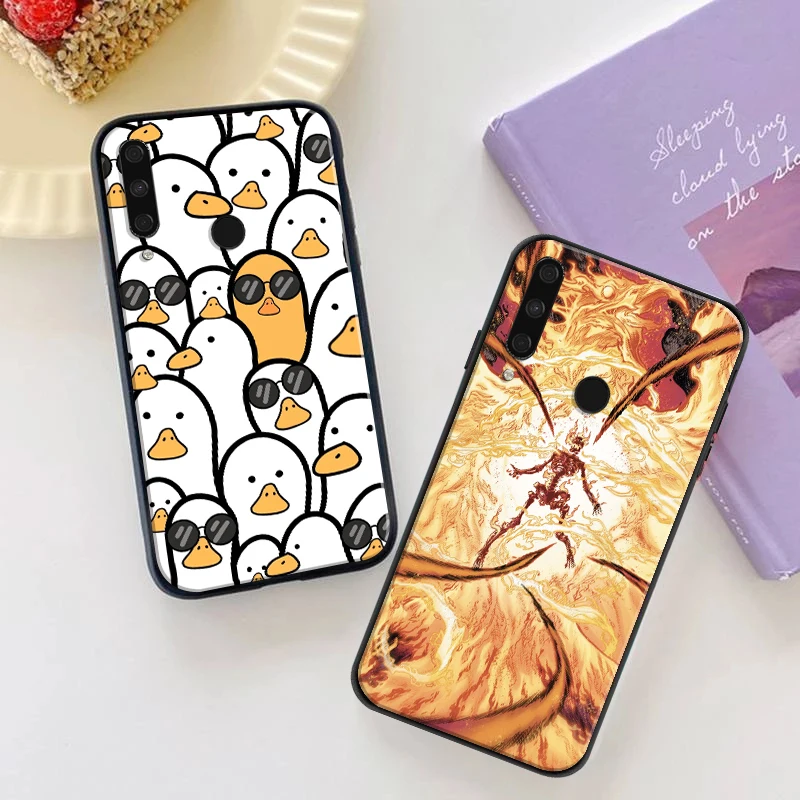 

Phone Case For Huawei Honor 9 9X China Global Lite Pro 9i 9N 9C Funda Cases Cute Anime Coque Back Cover Carcasa