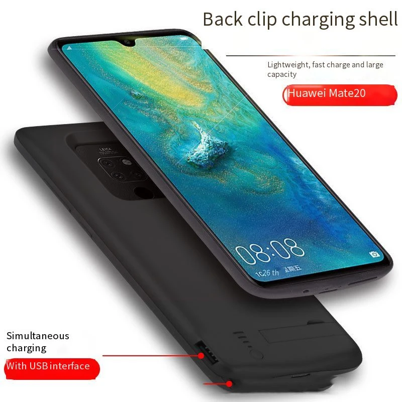 

XNCORN Battery Charger Cases For Huawei Mate20 Back Clip Battery Pro Mobile Power Charger Mobile Phone Case