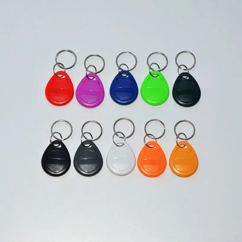 

10 шт., перезаписываемые RFID-брелоки, 125 кГц