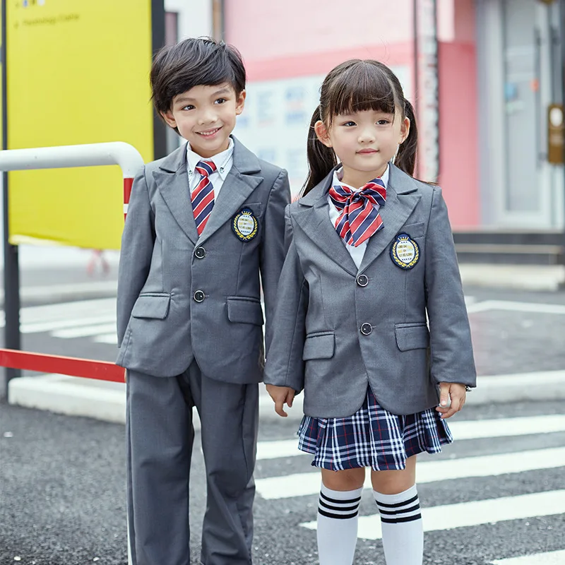 

5pcs Set Autumn Baby Boys Suits Shirt Overalls Coat Tie Fashion Boys Suit for Wedding Formal Party Wear Cotton Children Clothes