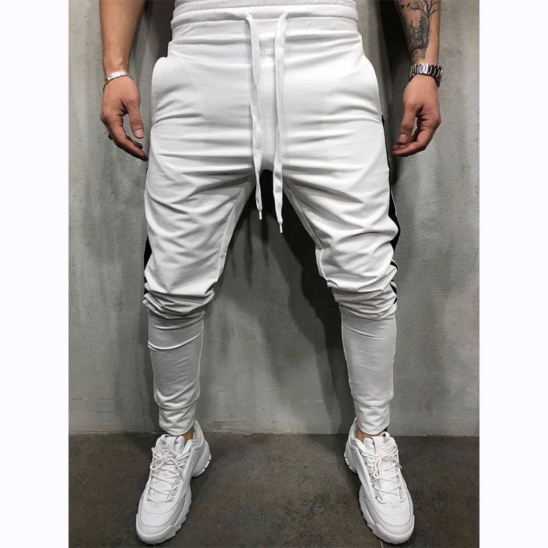 

Foreign Trade New European And American Fitness Men's Trousers Elastic Breathable Casual Leggings