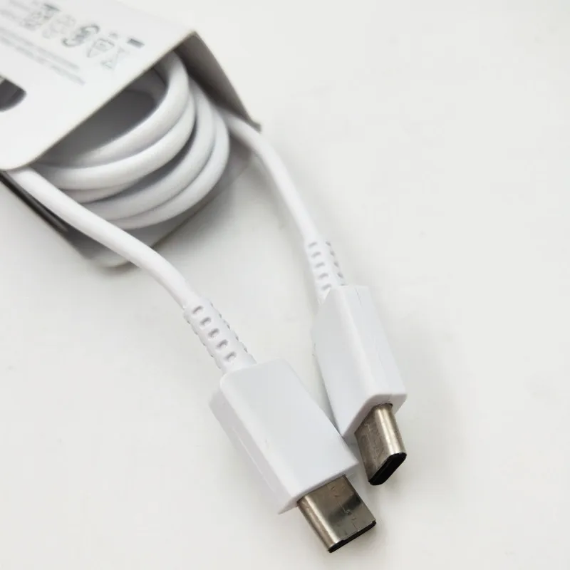 Оригинальный Samsung Note 10 Pro Двойной кабель Тип C usb 3 1 для быстрой зарядки Type-c