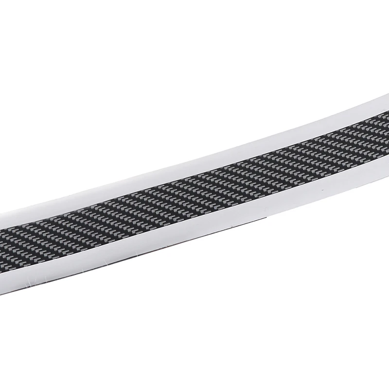 

1pc 5CM*1M New Style Car Sticker Carbon Fiber DIY Door Sill Protector Edge Guard Strip Sliver