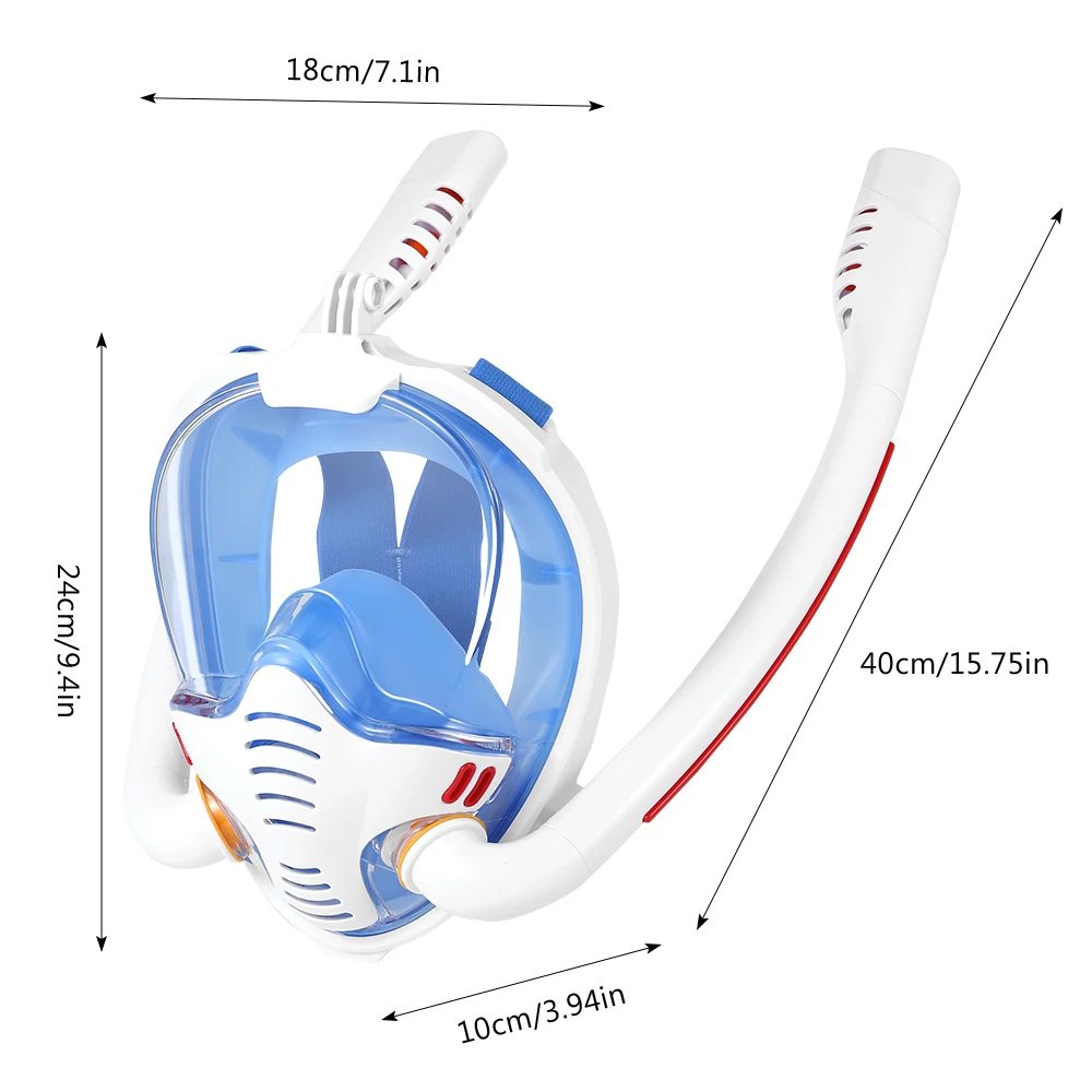 

Msk With Tube for the Se a Mirror Diving Mask Breathing Underwater Mask for Underwater Pl Tube for Masks Fins for Diving Scuba
