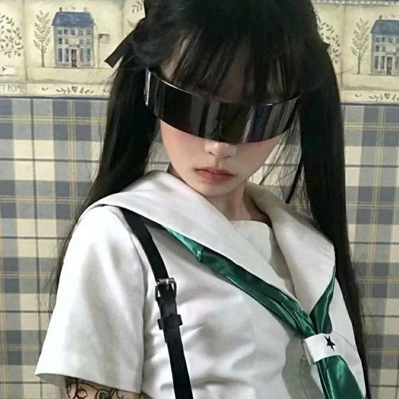 Винтажные очки в стиле панк Future Technology крутые мужские и женские для косплея