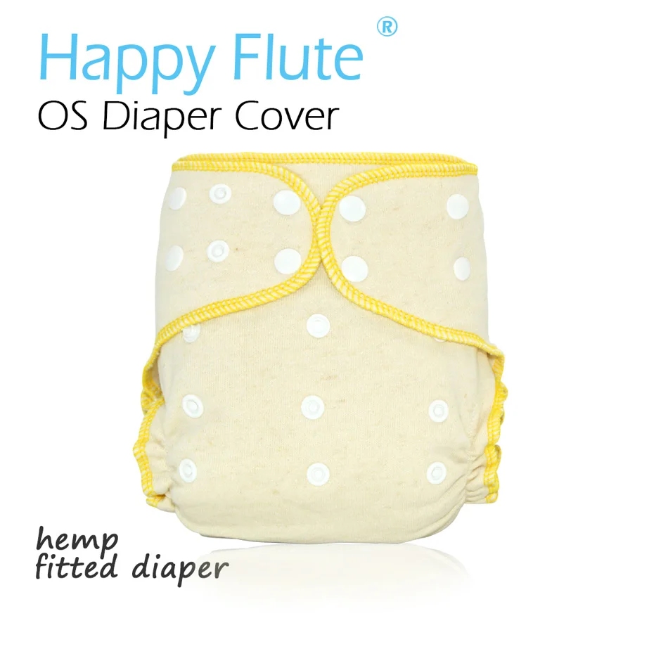 HappyFlute OS тканевые подгузники, AIO каждый подгузник с защелкой, высокая впитываемость, подходит для детей 5-15 кг