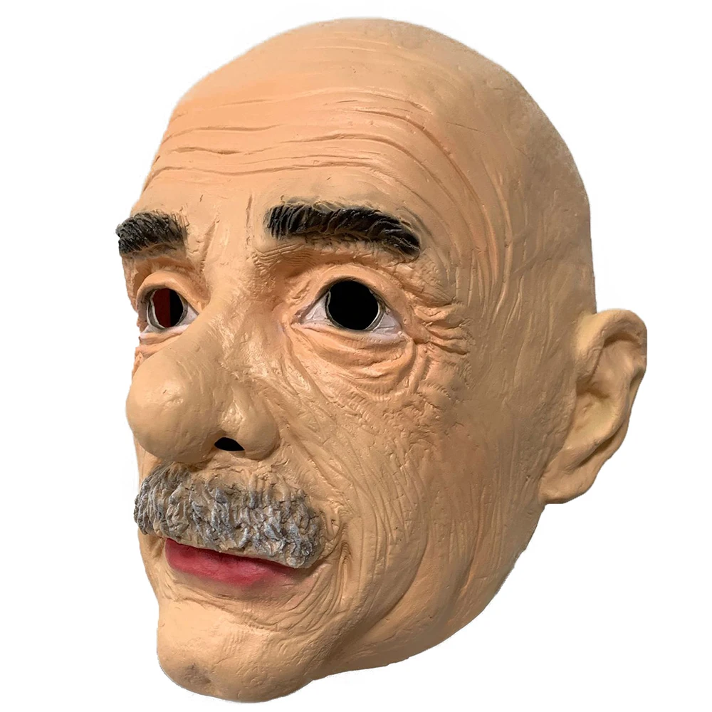 

Mengpo Mask Cosplay Props Latex Flesh Colour Emulsion Masks Helmets Halloween Prop Horror Clown Costumes Adult Anonymous Cosplay