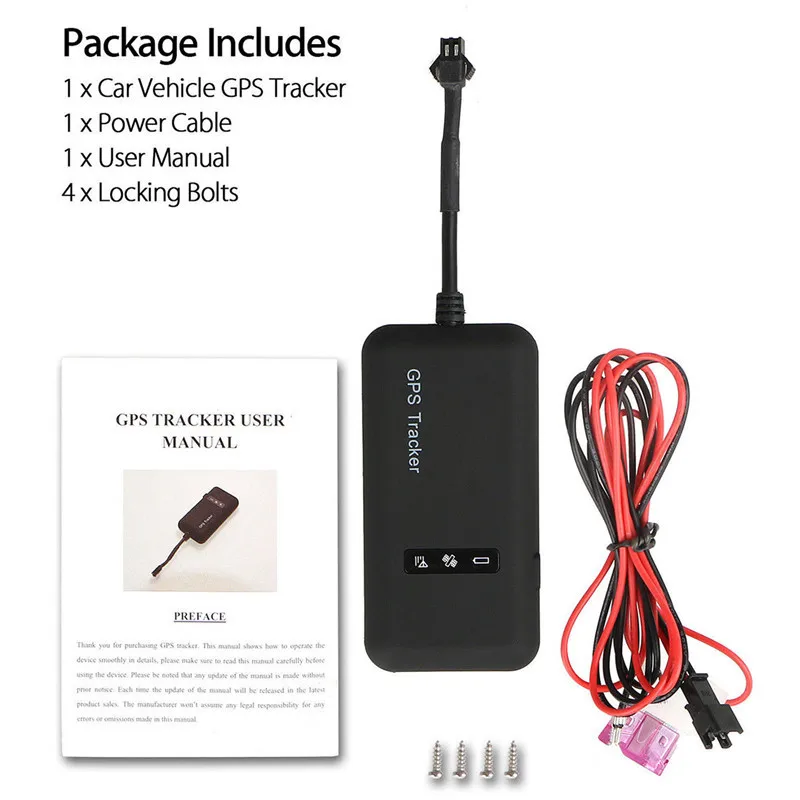 Автомобиль GT02A gps трекер для авто скутер мотоцикл автомобиль в режиме реального