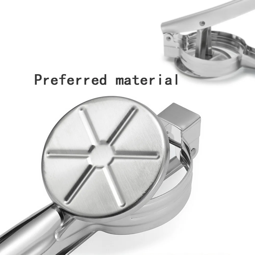 Stainless Steel Potato Masher Ricer Manual Fruit Squeezer Press Baby Food Supplement Machine Multifunction Kitchen Tools |