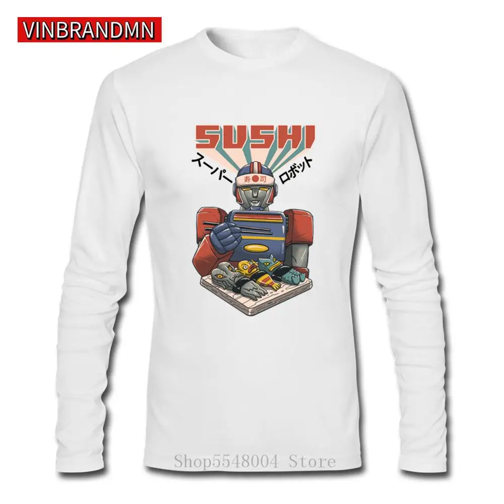 Военные супер суши Foodies роботы аниме Mazinger Z мужские футболки с принтом забавная
