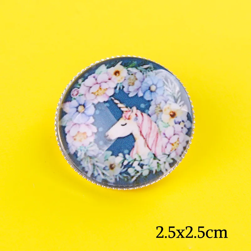 Брошь в виде лошади шпильки Единорог брошь значок на булавке для одежды