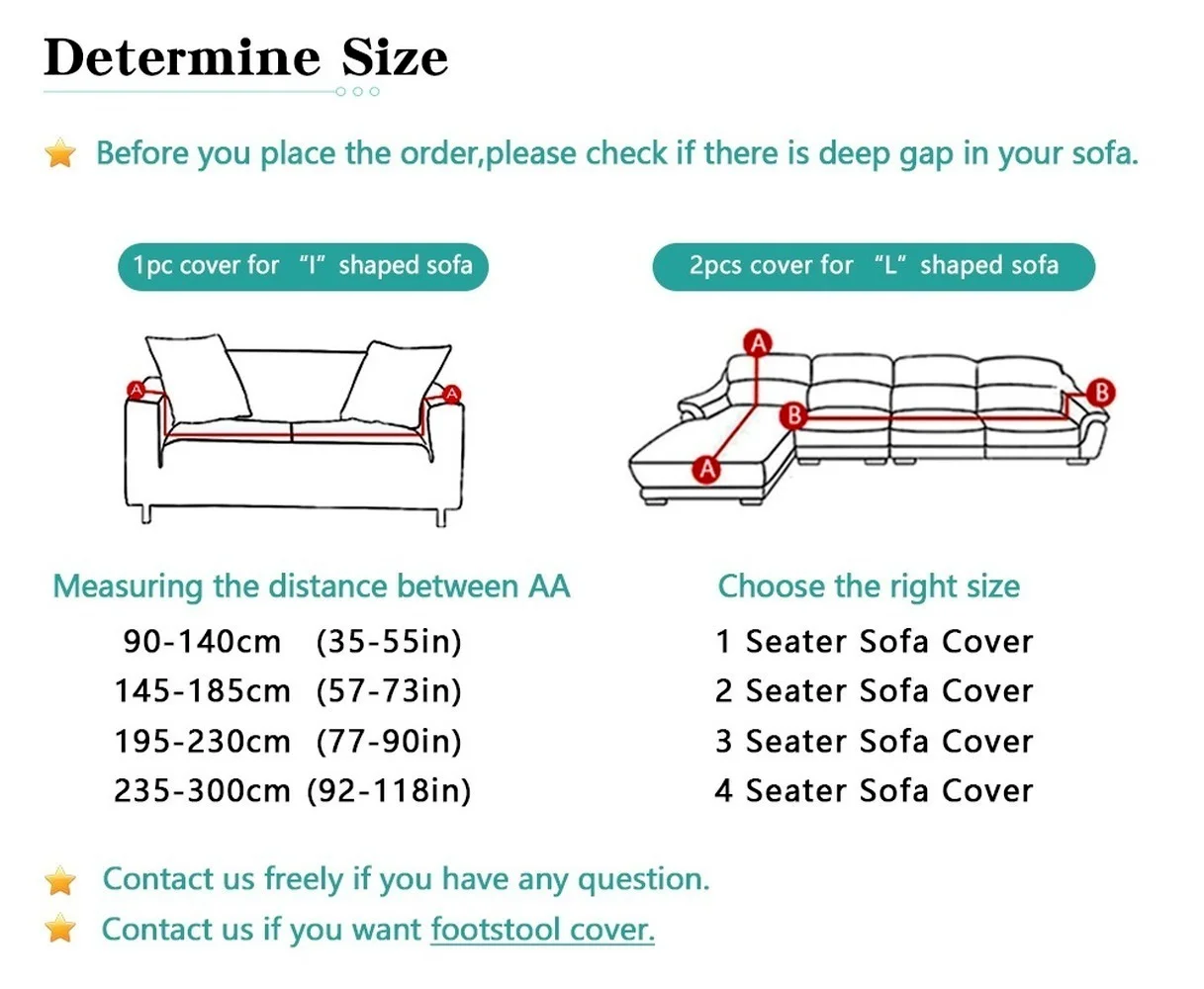 Elastic Printing 5% Spandex Corner Sofa Cover Chaise Longue 1 2 3 4 Seater Couch with Rest Arm for Living Room Set Cojin | Дом и сад