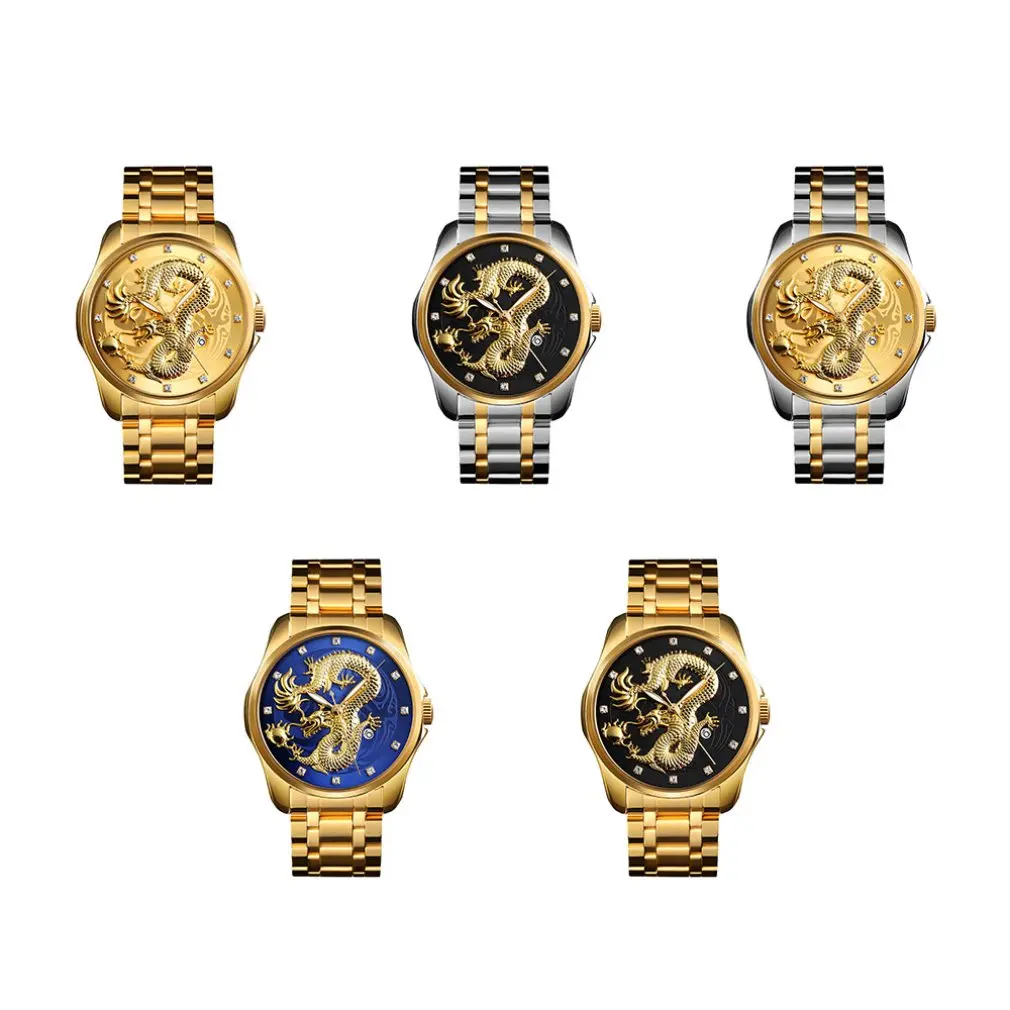 Мужские повседневные часы в деловом стиле роскошные фирменные креативные модели