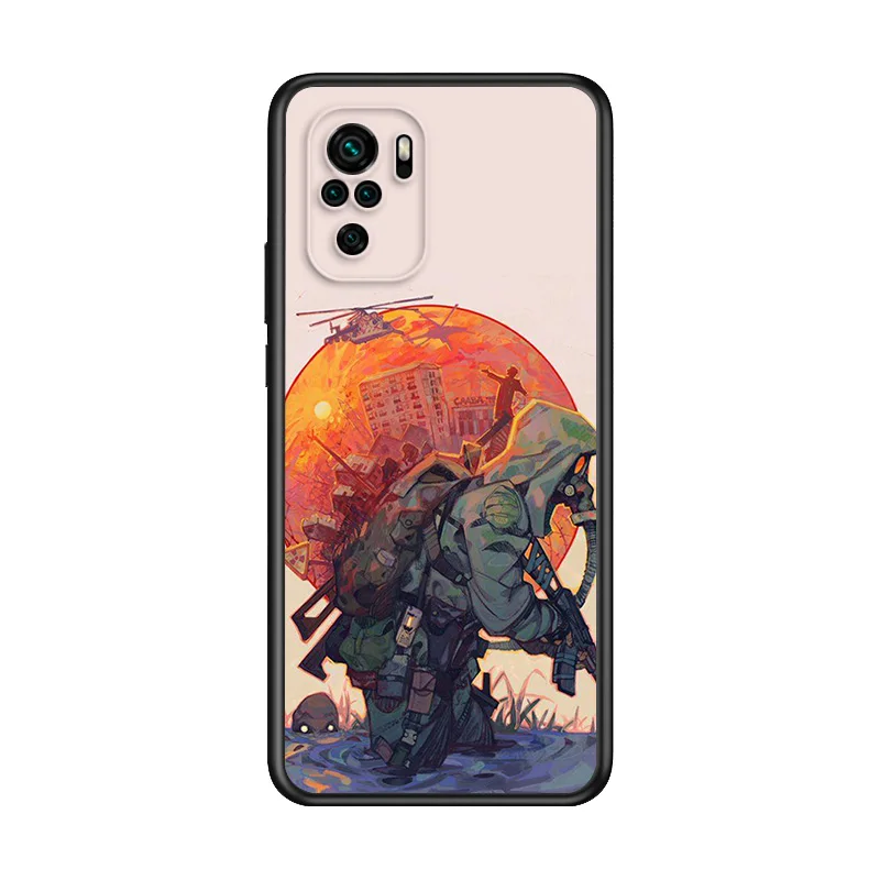 

Game Subway 2033 For Xiaomi Redmi Note 10S 10 9T 9S 9 8T 8 7S 7 6 5A 4X Pro Max Black Phone Case