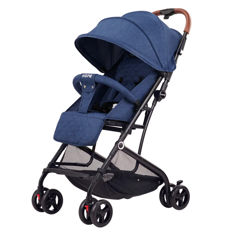 Stroller Pushchairs Are Lightweight and Easy To Ride or Lie Down Baby Pushchairs with Shock Absorbers for Children
