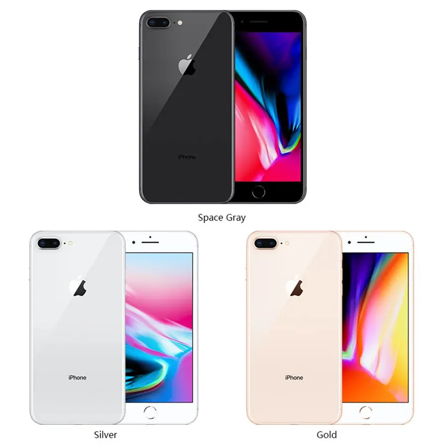 Оригинальный Apple iphone 8 Plus шестиядерный iOS пикселей 3 Гб оперативной памяти 64/256 ГБ ROM