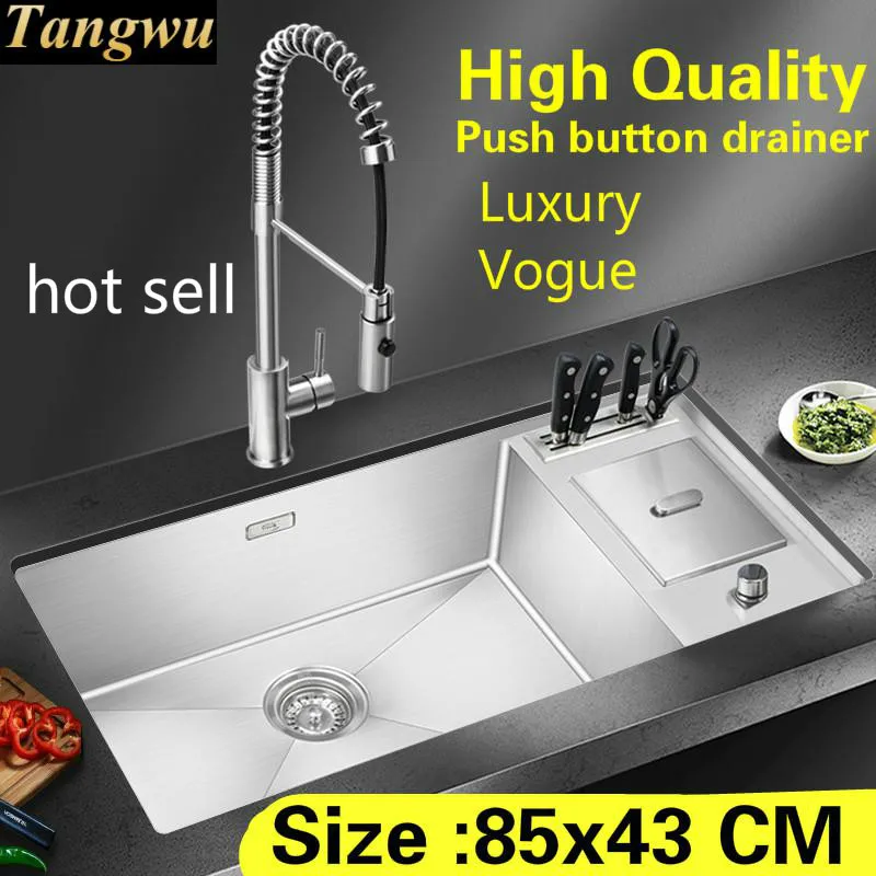 Бесплатная доставка многофункциональная кухонная раковина из нержавеющей стали