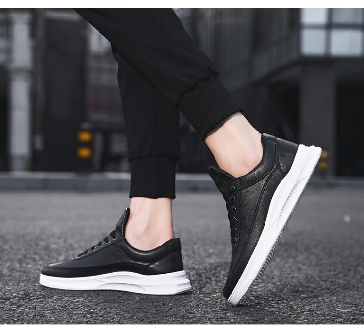 Мужская Белая обувь; удобная обувь на шнуровке; tenis masculino; высокое качество; zapatillas hombre deportiva; мужская повседневная обувь
