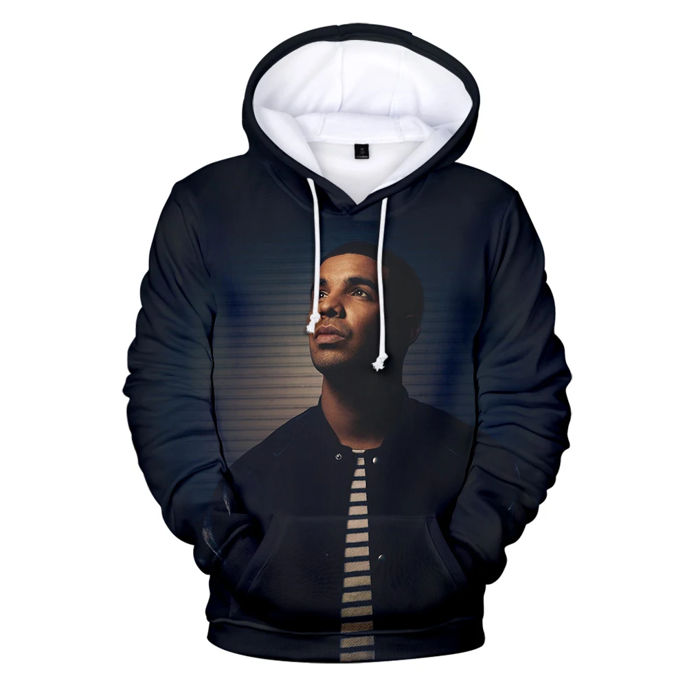 Хит продаж толстовки с 3D принтом Дрейка для женщин/мужчин капюшоном длинным