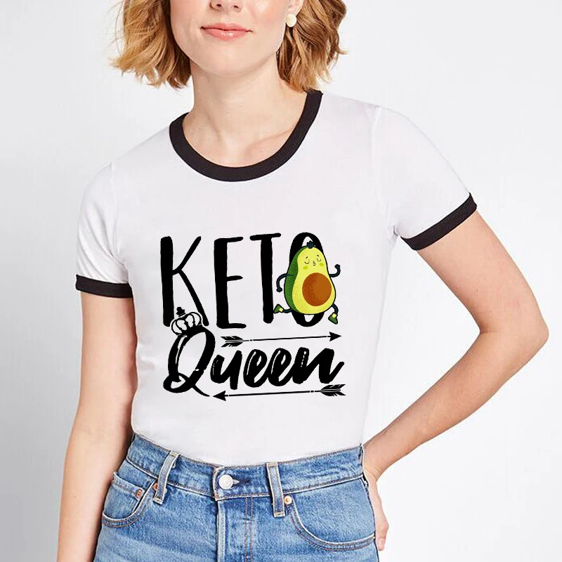 Я кето чехол с изображением девушки в Carbie мир печати Забавные авокадо Carb Lover