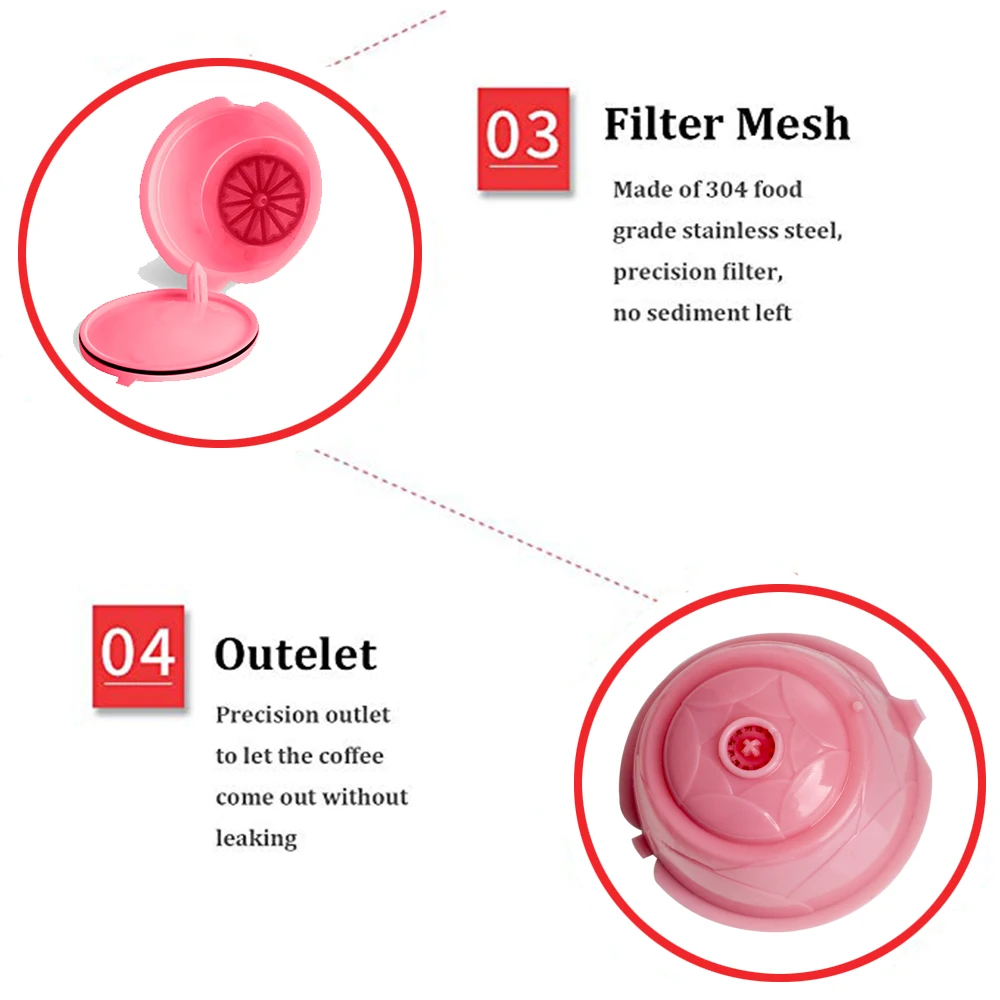 3 пачки 6 пачек цветок многоразового использования совместим с Nescafe DolceGusto