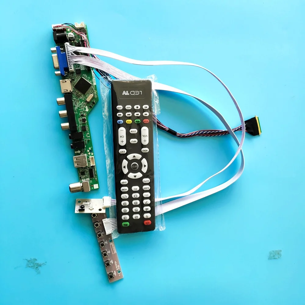 

Kit for LTN116AT01-T01/201/801 VGA LCD HDMI USB Audio Display TV AV panel 40pin Screen 1920x1080 Controller board LVDS remote